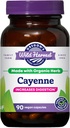 俄勒冈州野生收获非GMO Cayenne Caussules,有机草药补充品,90 Counter