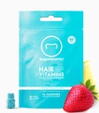 SugarBearPro hair 维生素Gummy 14天供应 超强生物素6000mcg, 男女生长 维根维生素B12,MSM, Inositol, Omega 3, 老年莓, 认证 Kosher, Halal, 无残忍