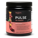 LEGION Pulse Pre Workout 补充 - 所有天然硝氧氧化物预处理饮料到布尔斯特能量,Creatine自由,自然甜化,Beta Alanine,Citrulline, Alpha GPC (Fruit Punch)