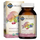 生命有机花园 女性多维他命 女性多维他命 C, D, Folate, B6, B12, Biotin, Iron, Vegan 全食 女性多维他命 能源, 皮肤, 钉子, 120片