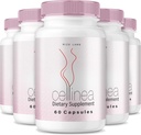 rize 实验室 (5 Pack) Cellinea - Cellinea Pills, Cellinea Capsules for Health-Looking Skin, Cellinea to Boost Skin Hydrition, Cellinea全自然饮食补充, Cellinea Reviews (300 Capsules) (中文(简体) ).
