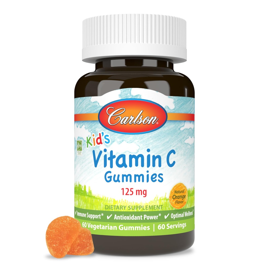 CARLSON LABS 儿童维生素C 口服60CT