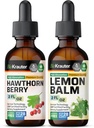 BIO KRAUTER Hawthorn Tincture 2 Fl. Oz. & Lemon Balm Tincture 2 Fl. Oz. (原始内容存档于2018-03-09).