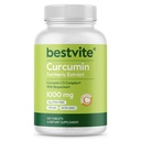 Curcumin 1000mg(毒性)(120平方块) 用Crucumin C3 复合物和生物丙烯制成 - 标准化到95% Crucuminoids - Vegan