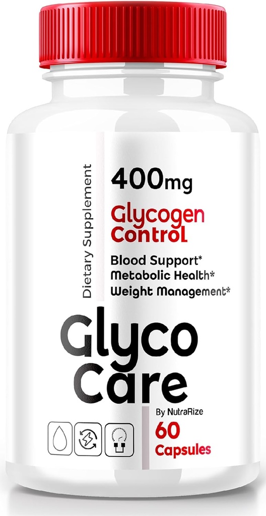 Glyco Care Capsules,Glyco Care高级血液支持补充,Glyco Care健康支持药丸,总体健康最大强度公式,所有自然GlycoCare审查(60 Capsules)