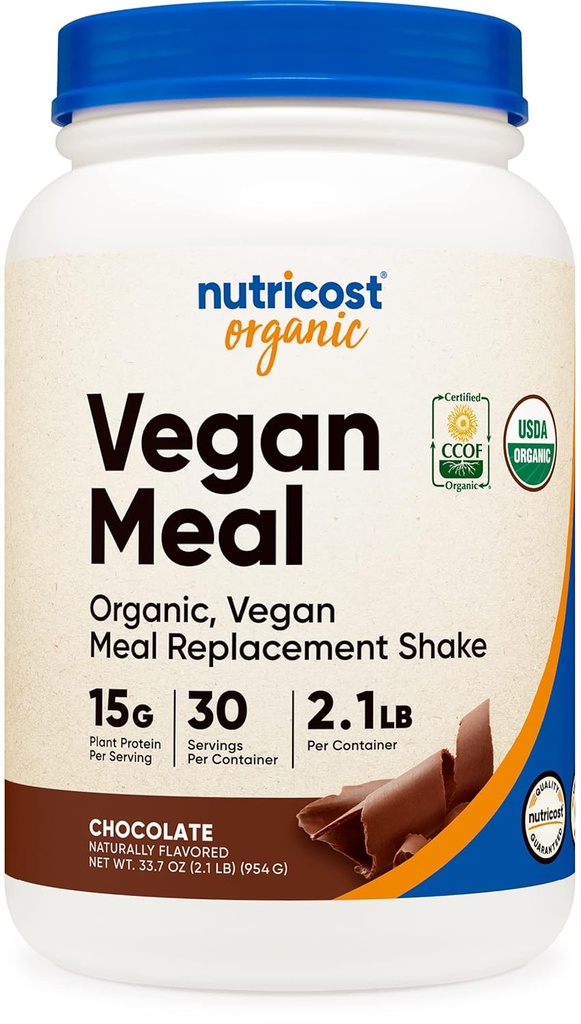 营养成本 有机维干食品替代 摇头粉(焦油) - 认证 USDA 有机、维干和Gluten Free