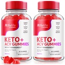 NutraRize(2 ActivLife Keto + ACV Gummys 高级体重损失,高级公式,审查(120 Gummys))