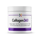 停止现在的老化 - 含Hyaluronic Acid的Collagen360 - 支持健康头发的Collagen Peptides Powder, Nails & Skin - 帮助减少细线和皱纹的外观 - 粉末 2.7 Ounces