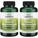 Swanson Sweet Wormwood - May Promote GI Gut Health, Microbial Balance & Digestive Health Support - Herbal Supplement with Artemisinin - (90 Capsules, 425mg Each) 2 Pack