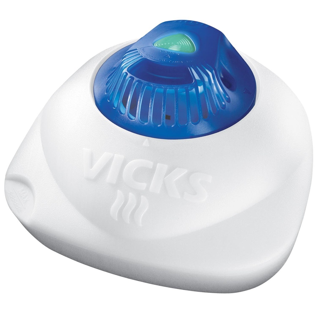 Vicks Warm蒸汽机、中小室、1.5 Gallon 坦克 -- -- 带夜光的婴儿和儿童室暖雾湿气机、Vicks VapoPads和VapoSteam工作室