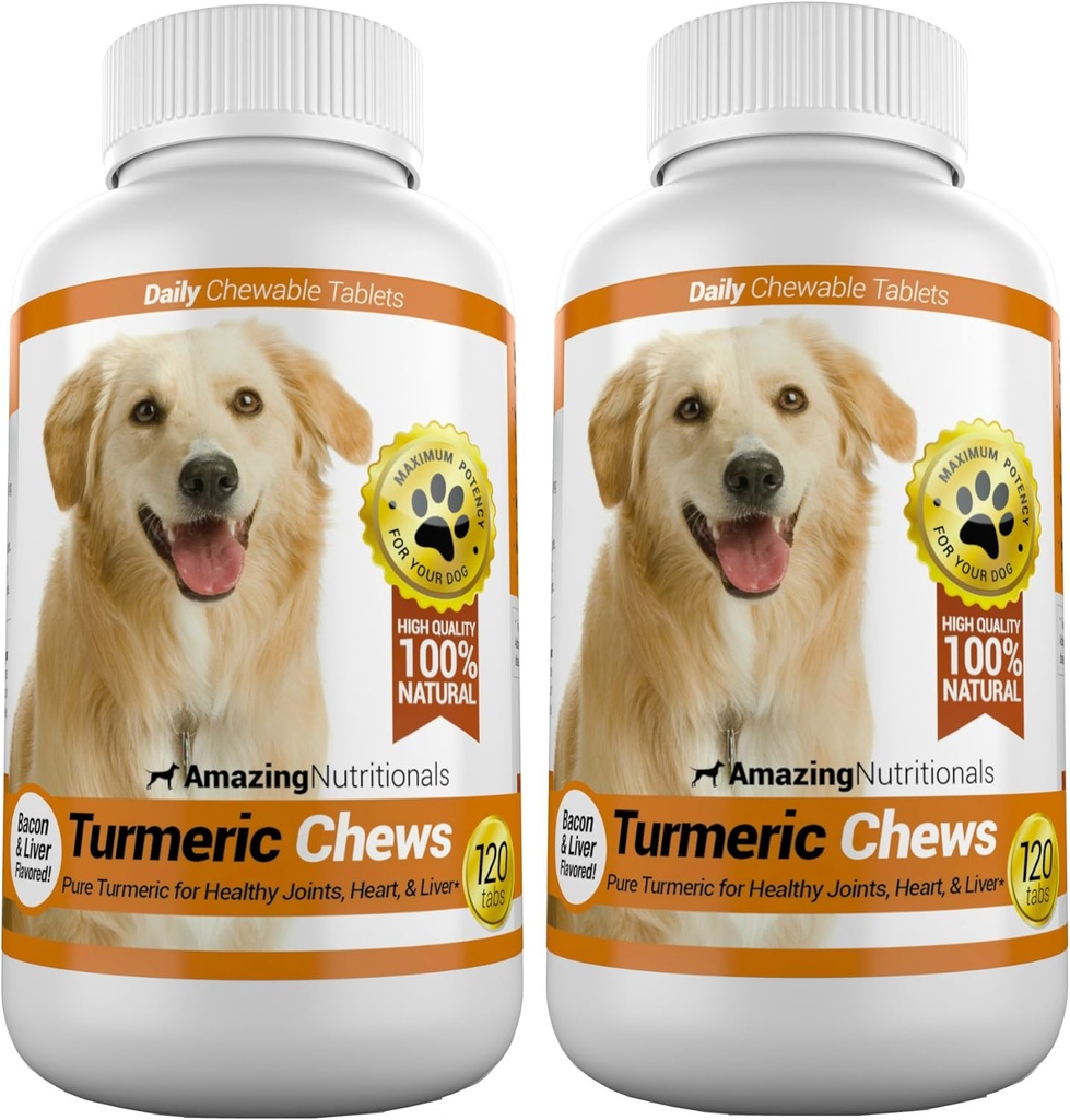 (原始内容存档于2018-09-21) (中文(中国大陆) ). Official Turmeric for Dogs Curcumin Pet Antioxidant, Elections Joint Pain Inflammation, 120 Chews.