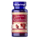 清教徒的荣耀精品 Cranberry 水果集中252mg(12,600mg等效)与维生素C和E, 对免疫系统支持的饮食补充, 100 快速释放软胶