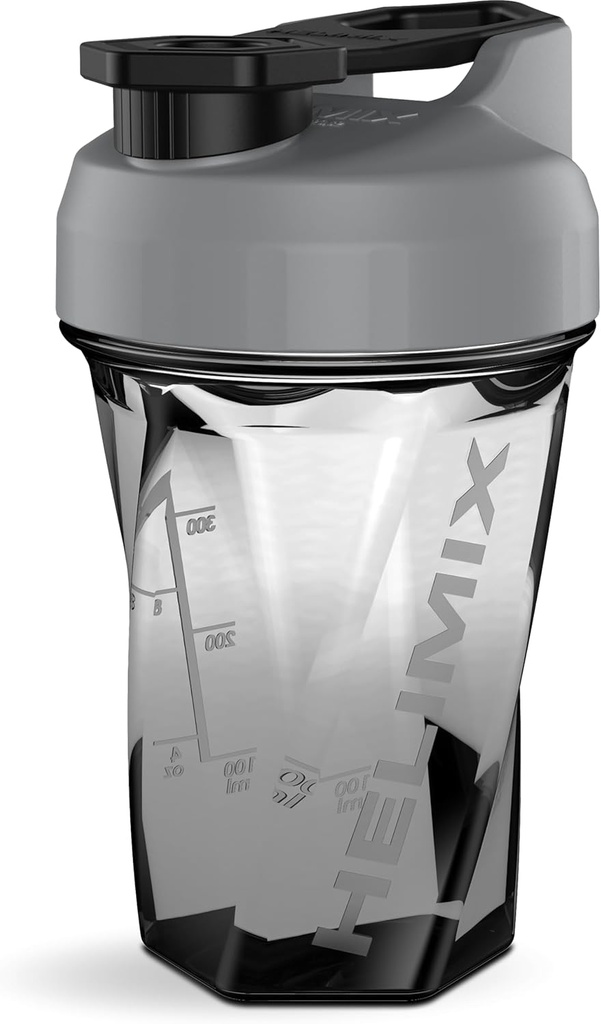 HELIMIX 1.5 Vortex Blender 摇摆瓶握住20oz |无摇摆球或Whisk |美国制造 |便携式预工作 Whei 蛋白质饮料摇摆杯 |混合鸡尾酒摇摆 |顶安全