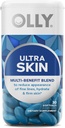 OLLY 超强皮肤软胶、水合物和坚固皮肤、Hyaluronic酸、Zeaxanthin、Lutein、维生素C、皮肤补充剂,30天供应 -- -- 30个计数(包装5月Vary)