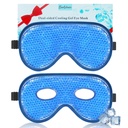 蜜蜂冷却眼罩,2 Pack XL Jumbo 大小冷冻器 Gel 眼罩用于Puffy Eye Face,冰眼面具,冷热压缩,冰冰包用于后眼外科和过敏(Navy Blue)