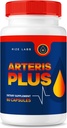rizes 实验室 Arteris Plus 饮食补充, Arteris Plus 板块支持炎症,加强支持药, Arteris Plus 药, Arteris Plus Reviews, extra strongs (60 Capsules)