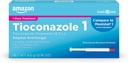 基本护理 Tioconazole Ointment 6.5 百分率、1-鹿类治疗、妇女阴道杆菌感染治疗、女性护理,0.16盎司(1包)
