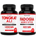 DORADO NUTRION Tongkat Ali 提取(长杰克) Eurycoma Longifolia和Fadogia Agrestis 600mg 提取(长杰克)