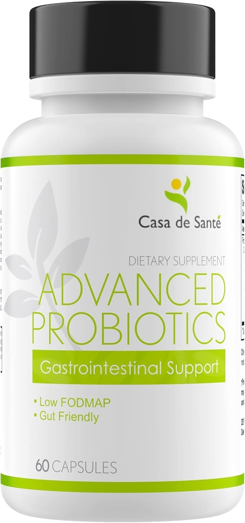 Casa de Sante Advanced Probiotic Supplement for Menopause & Perimenopause 妇女支助荷尔蒙平衡、热闪光灯、夜汗、古特健康、布洛廷救济、睡眠-MD/PhD微生物群支助