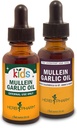 Herb Pharm Mullein 大蒜油、1个Oz和Kids Mullein 大蒜油、1个Oz Herbal Gift Set