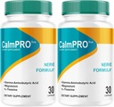 (2 Pack) Calm Pro 5, Calm Pro 5 Capsules, Calm Pro 5 Capsules, Calm Pro 5 补充药, Calm Pro 5 高级公式 - 所有天然 Capsules, Calm Pro 5 Reviews, 2 Bottle