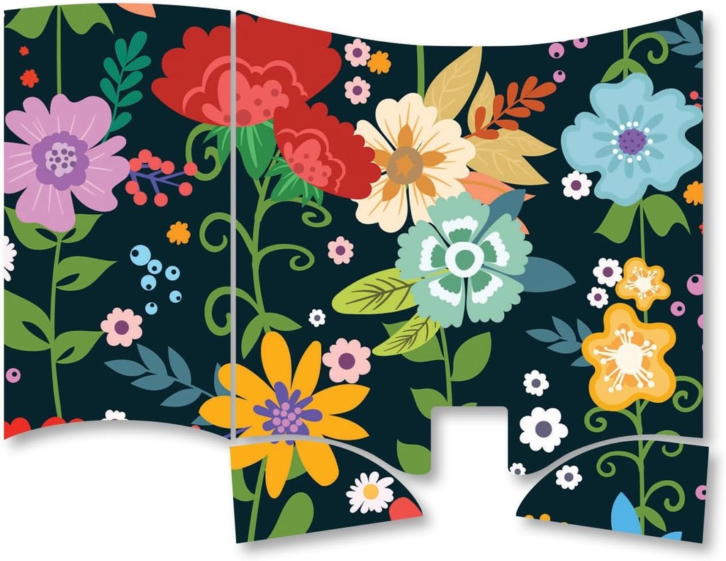 与Ventolin HFA Asthma Inhaler兼容的万能皮肤 – Cartoon Bloom – 保护性、持久性和独特的 Vinyl Decal 包装封面 – 易于应用、删除和改变样式 – 在美国制造