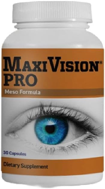 MaxiVision Pro Meso 公式 - 中佐亚克桑廷 - 卢泰因 - 泽克桑廷 - 30 Capsules, 1瓶(30 Capsules, 30.00, 伯爵)