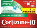 Cortizone-10 Plus 最大强度反斜面 Creme 2 oz (Pack of 2)