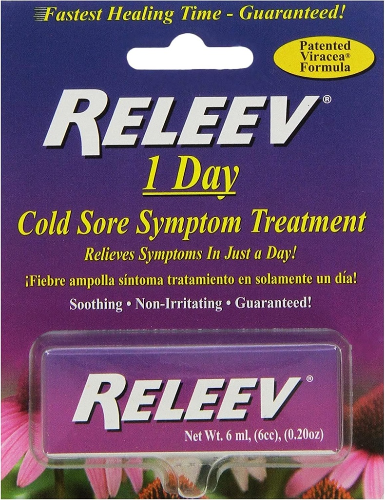 Releev 1日冷血症状治疗,6毫升(0.20 oz)