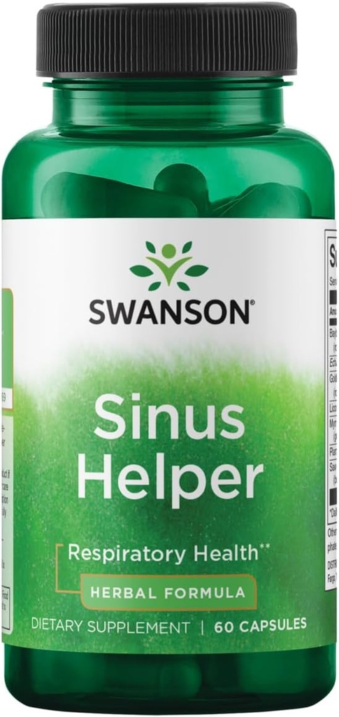 Swanson Sinus 帮助器 60 Caps