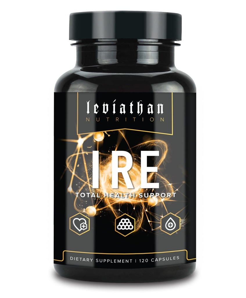 利维坦IRE 完全健康支助 -- -- 总体健康和抗氧化剂支助,配有Longvida® 优化的曲霉素、葡萄种子、柏培林、Arjuna和Resveratrol
