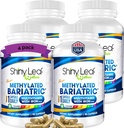 含铁45mg的光叶甲基巴利亚特立克多维特敏 — — 曾经是每日卡普尔,ASMBS Compliant Bariatric Vitamins for Gastric Bypass & Gastric Sleeve, for Men & Women, USA Made — 4 Pack(360计)