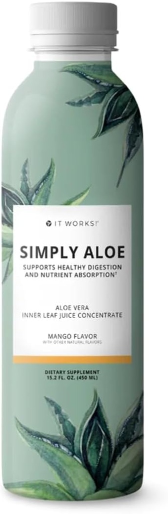 有用吗? 简而言之,Aloe - 芒果火焰 - 15.2 Fl Oz - 刷新、营养饮料 - Aloe Vera 内叶汁集中 - 支持健康消化、营养吸收和整体健康