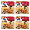 Atkins Blueberry Flawared Soft Baked Energy Bars),高产于蛋白质斯诺克棒,低糖,高纤维斯诺克,蛋白质斯诺克,4包(每包4根)