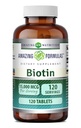 (原始内容存档于2019-09-21) (英语). Exceptive Formulaments Biotin Supplements + 15000 Mcg Per Service + 120 平板电脑 – 非GMO → Gluten Free → 美国制造