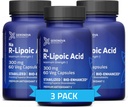 Geronova研究 生物强化R-液酸,300 mg Capsules - 6个月供应 - 稳定R Alpha Lipoic酸与强化吸收 - R Lipoic酸补充 - 180