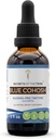 蓝色Cohosh Tincture 无酒精液体提取器的秘密,负责种植蓝色Cohosh(Caulophyllum Thalictroides)干根(2 FL OZ)