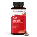 LifeSeasons B/P Stabili-T - 血压支持 - 健康心脏与循环补充 - Ashwagandha, Arjuna, Gotu Kola & Hawthorn Berry - 120 卡普尔