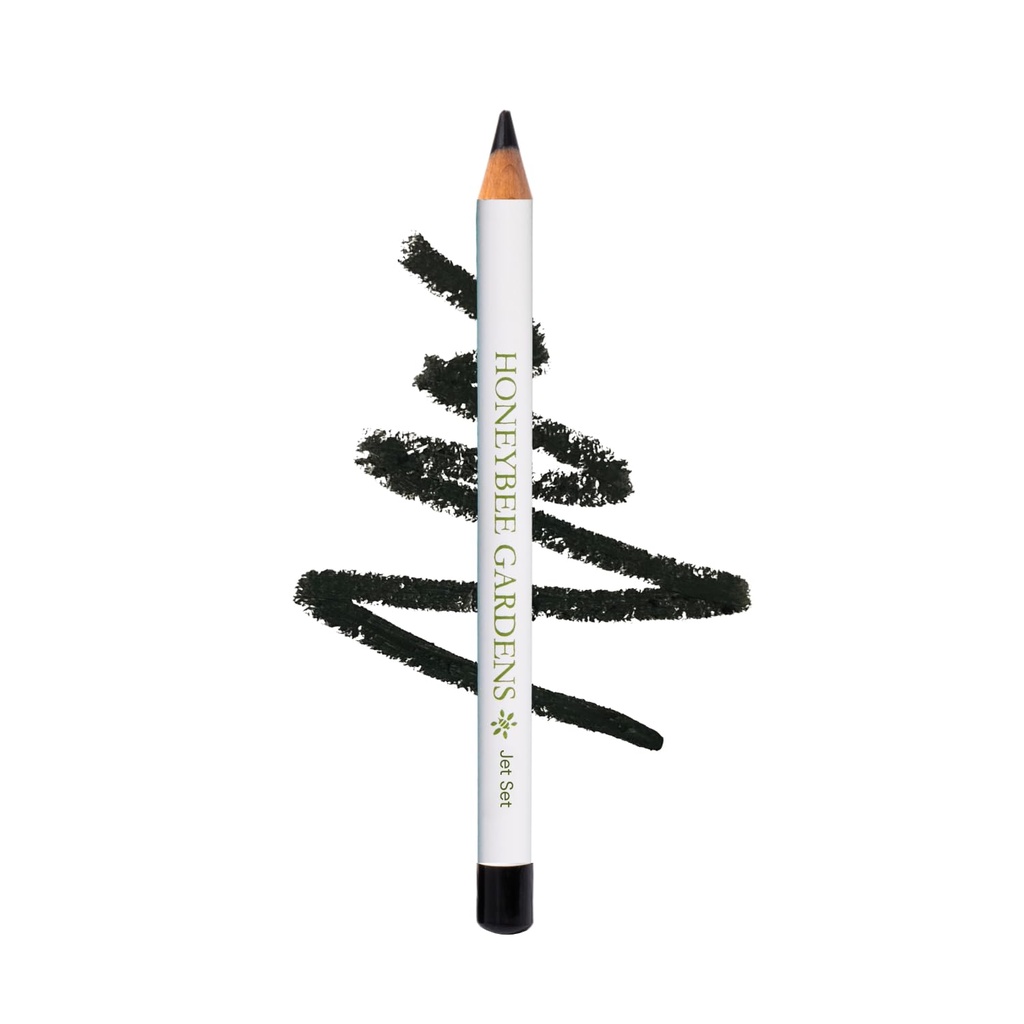 蜜蜂园 无力眼线人 Pencil in Jet Set Black, 富含色素, 光滑, 长发, Vegan, Gluten-free