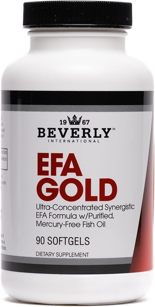 Beverly International Emplocation Gold, 90 Softgel Capsules. (原始内容存档于2018-03-09). 高概率Omega-3s EPA和DHA + Omega 6&9脂肪酸. 结合鱼,法拉士种子和博拉吉油.