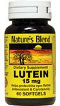 Lutein 15mg 软胶 60