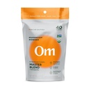 OM Master Blend Mushroom Powder – 有机蘑菇补充剂,配有10个Mushroom and Ashwagandha – 支持豁免,Gut健康和压力救济,3.17 oz(40名服务员)