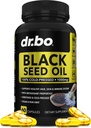 黑籽油盖子 Vegan - 纯冷压黑籽油 Nigella Sativa Cumin 皮肤和头发健康,500毫克,1000毫克/每2个卡普尔 服务黑籽液体 Capsules Halal - 60 软胶药
