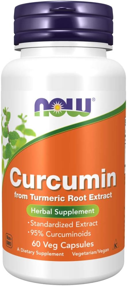 现在食品, Crucumin 提取 95, 60 Veg Capsules