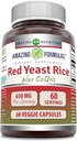 (原始内容存档于2018-09-21). Excelligence Red Yeast Rice 600 Mg Plus Coq10 50 Mg QQ Veggie Capsules Supplement QQN-GMO QQ Gluten Free QQQ 在美国制造(60个计数).