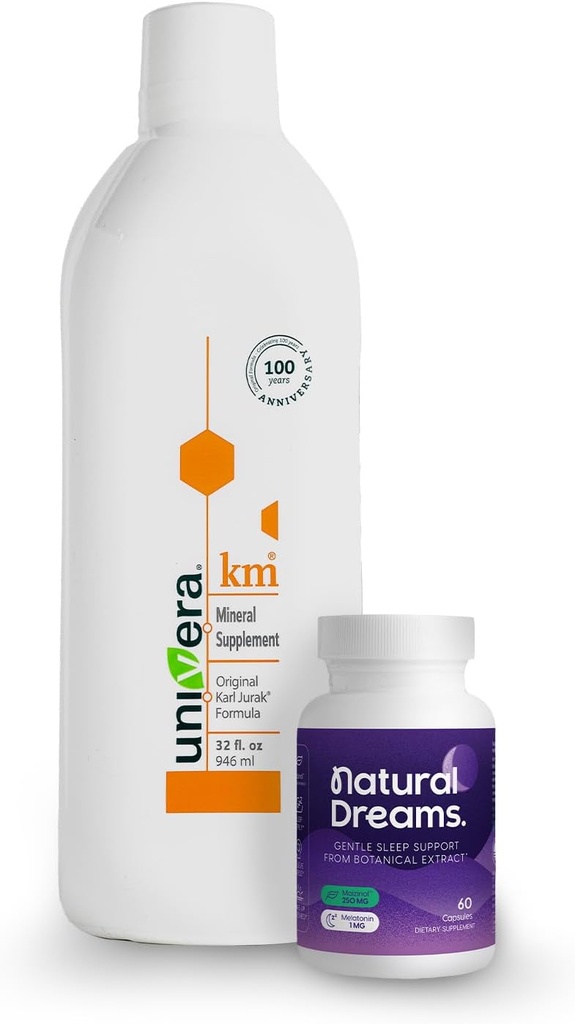 Univera Dream Wellness Combo, km & Natural Dreams, 钾支持, body的pH血平衡, 深眠支持