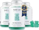 Unichi 头发生长胶片 3-Pack,5200mcg 生物锡与锌,泛神酸和维生素 A, C, E 用于加强型和Thicker hair for Women,(180计)
