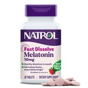 Natrol快速溶解Melatonin 10毫克,成人睡眠支持