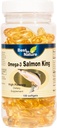 Omega-3 鲑鱼 King 鱼油 1000mg 100软胶 - 高概率EPA/DHA. Omega-3 脂肪酸