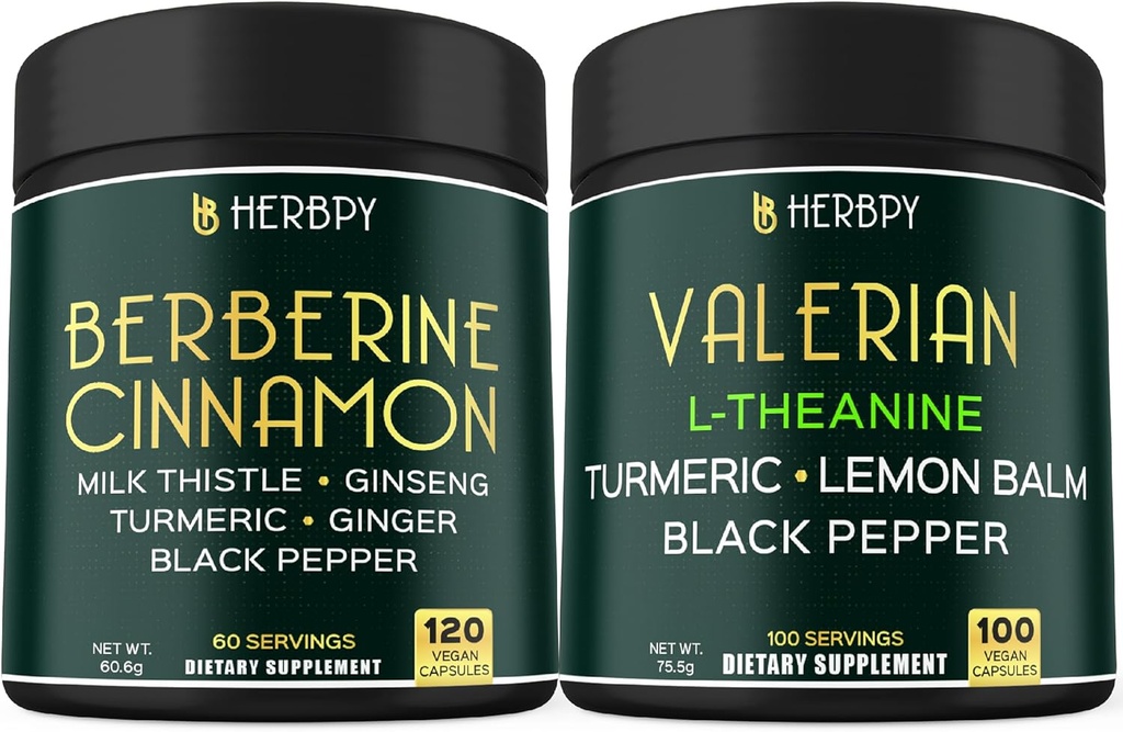 Bundle 7in1 Berberine HCl 97% & 5in1 瓦列里根补充